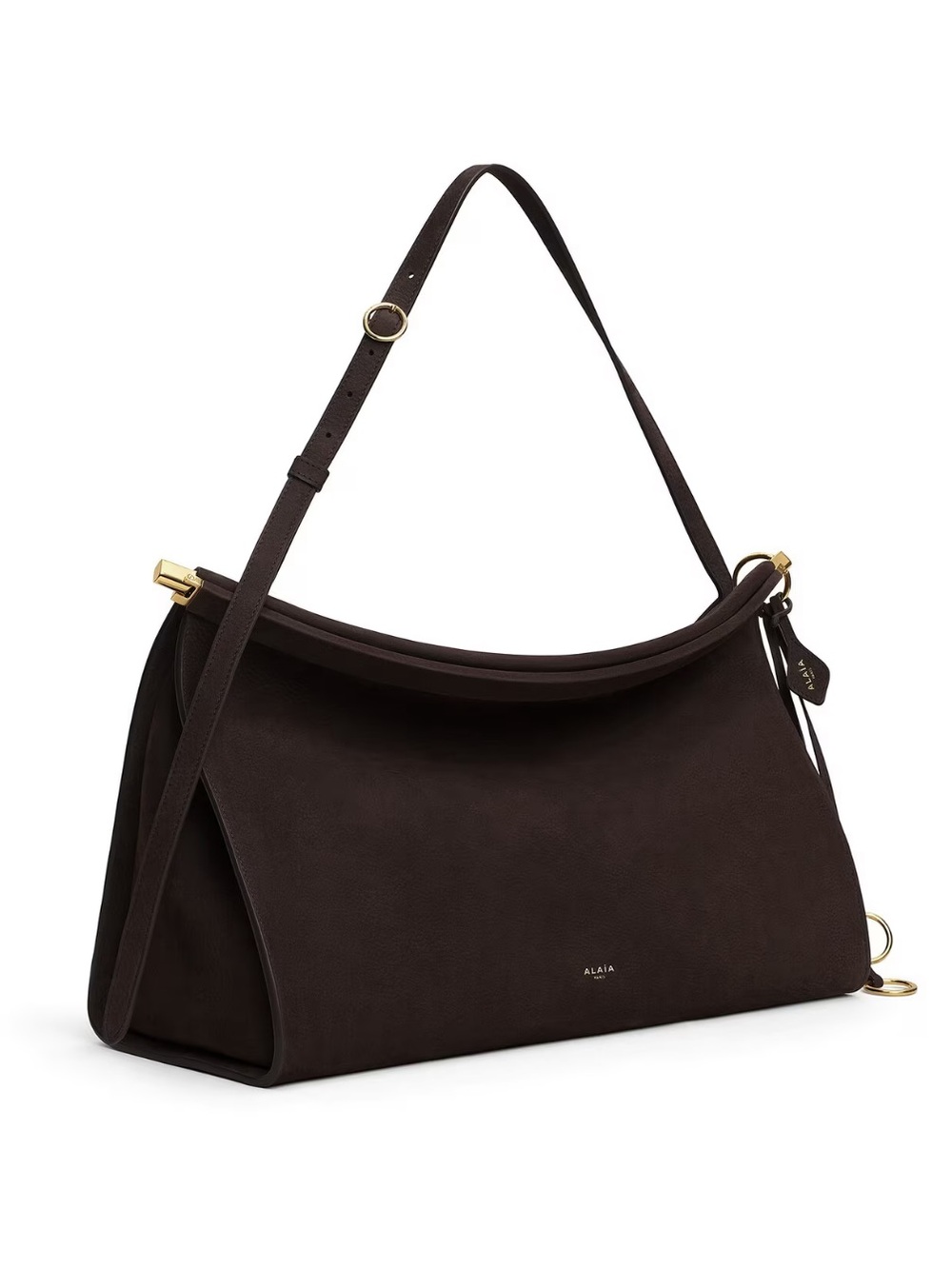 Alaia Le Click East West Large Chocolate Brown Bag ✨ 🍫 - Picture 2 of 6